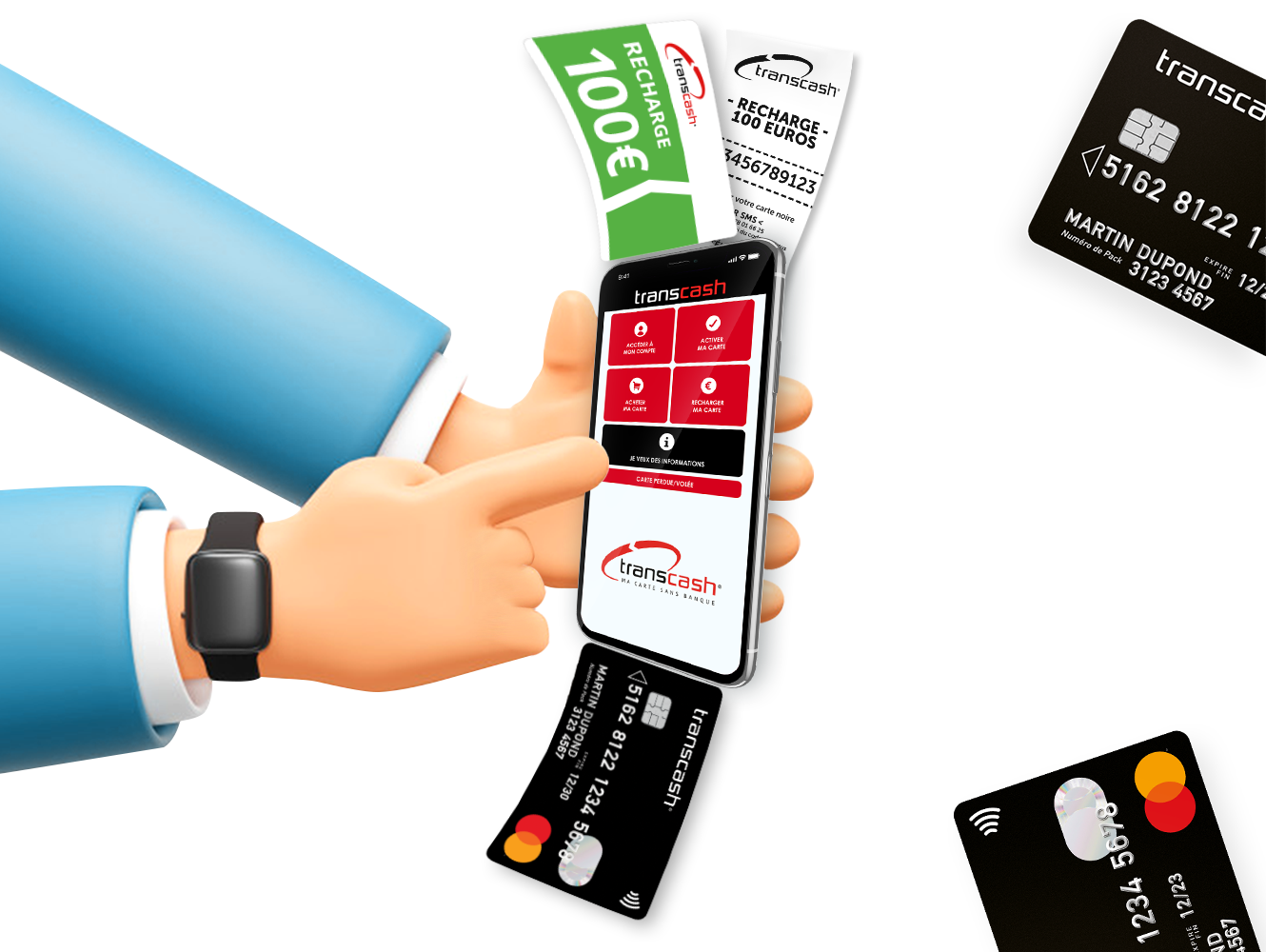 Authentifier ma recharge transcash